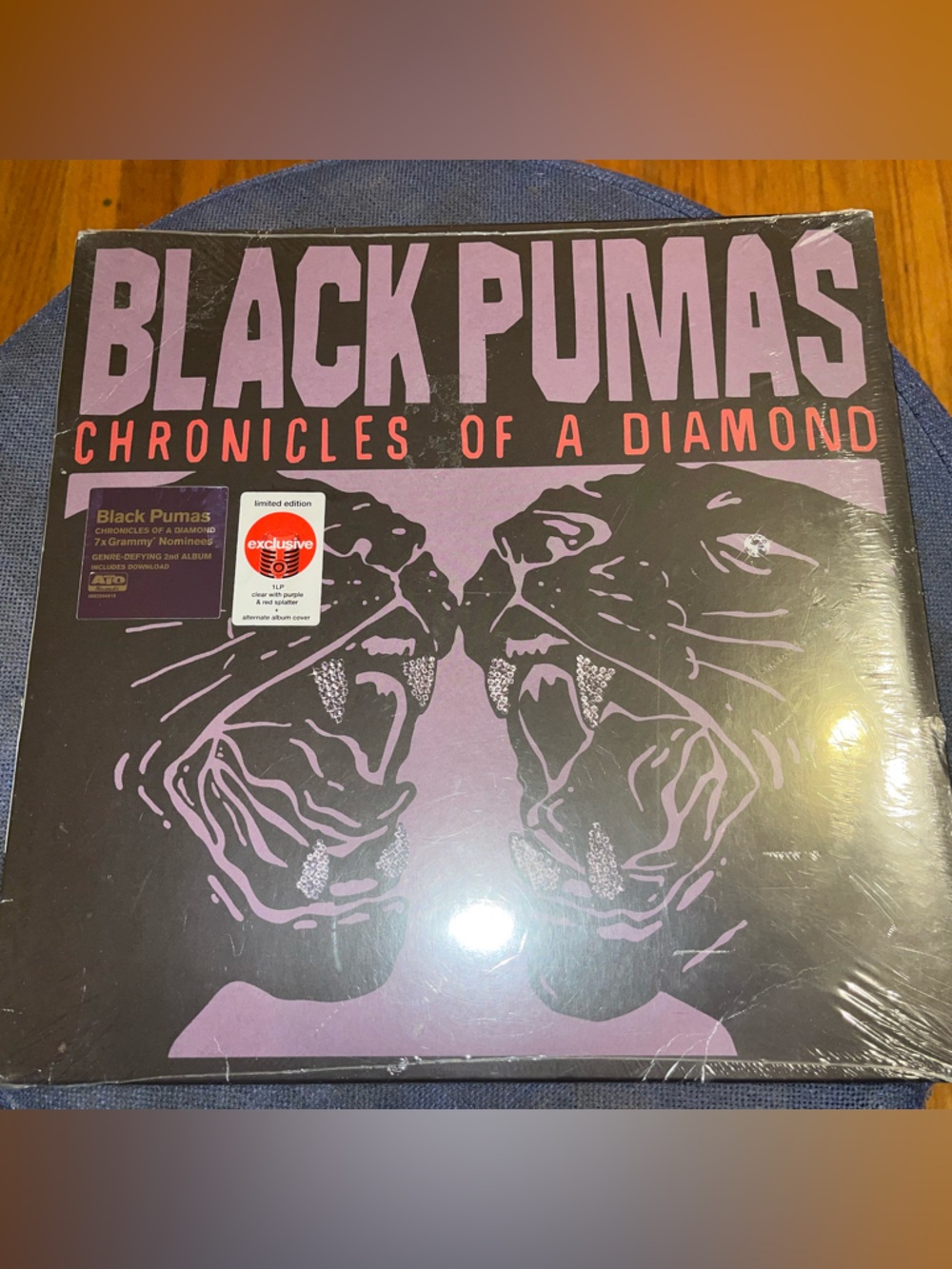 Black Pumas - Chronicles of a Diamond LP (Purple & Black Cover)